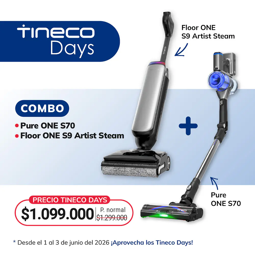 Combo Floor ONE S9 Artist Steam + Pure ONE S70