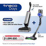 Combo Floor ONE S9 Artist Steam + Pure ONE S70