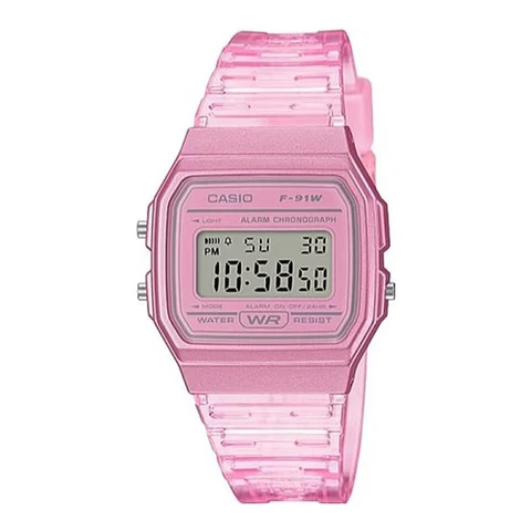 CASIO F91W ROSADO