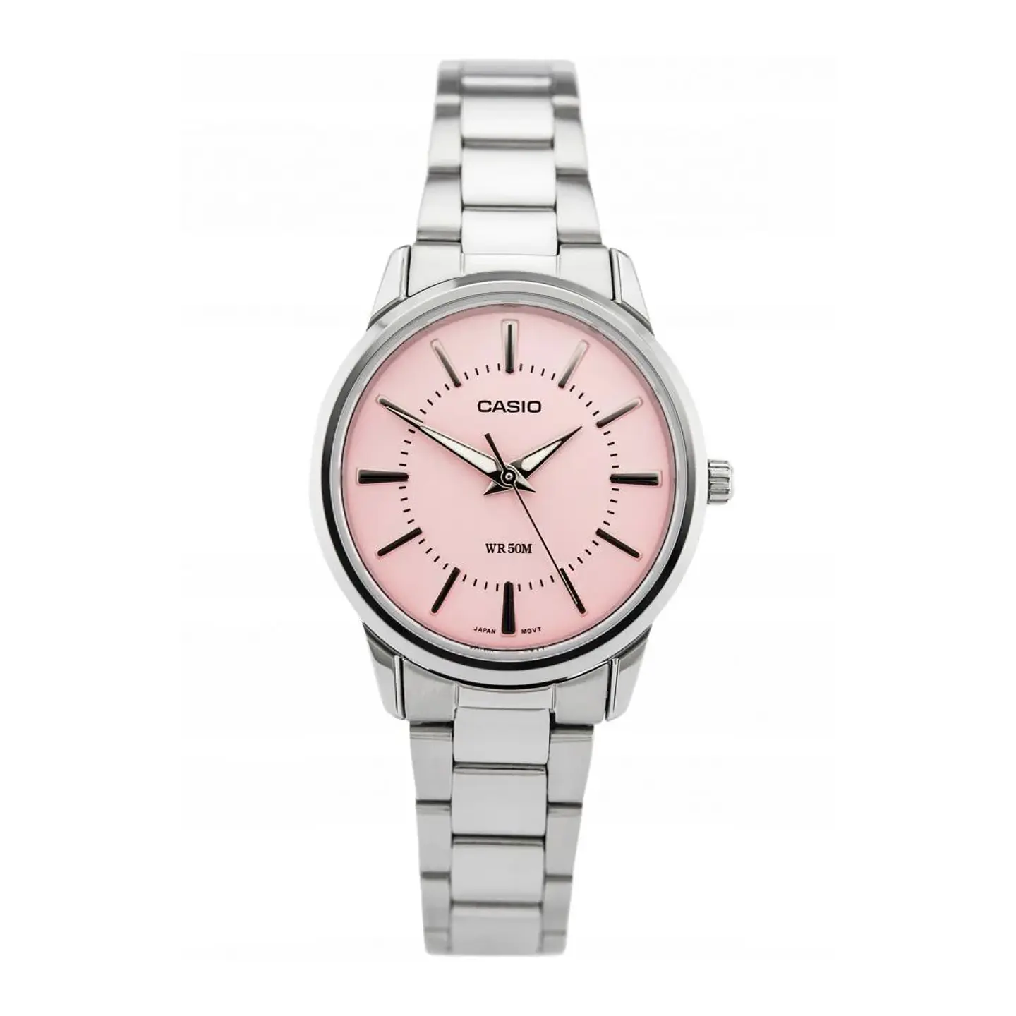 Casio LTP-1303D-4AV – Rosado y Plateado 1