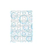 Tab para biblias - Burbujas azules - Miniatura 3