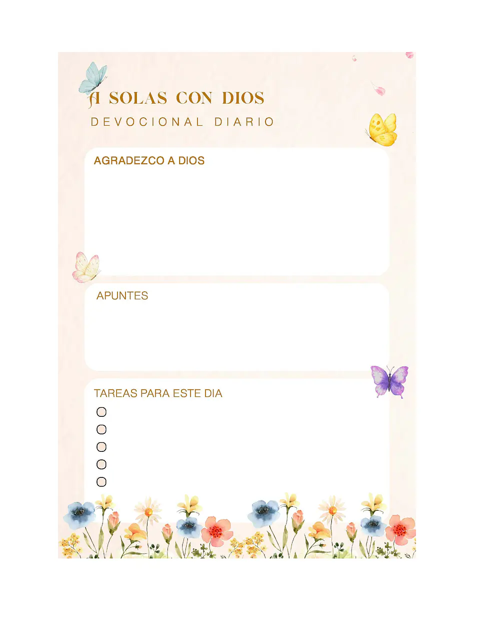 Devocional diario - A solas con Dios 3