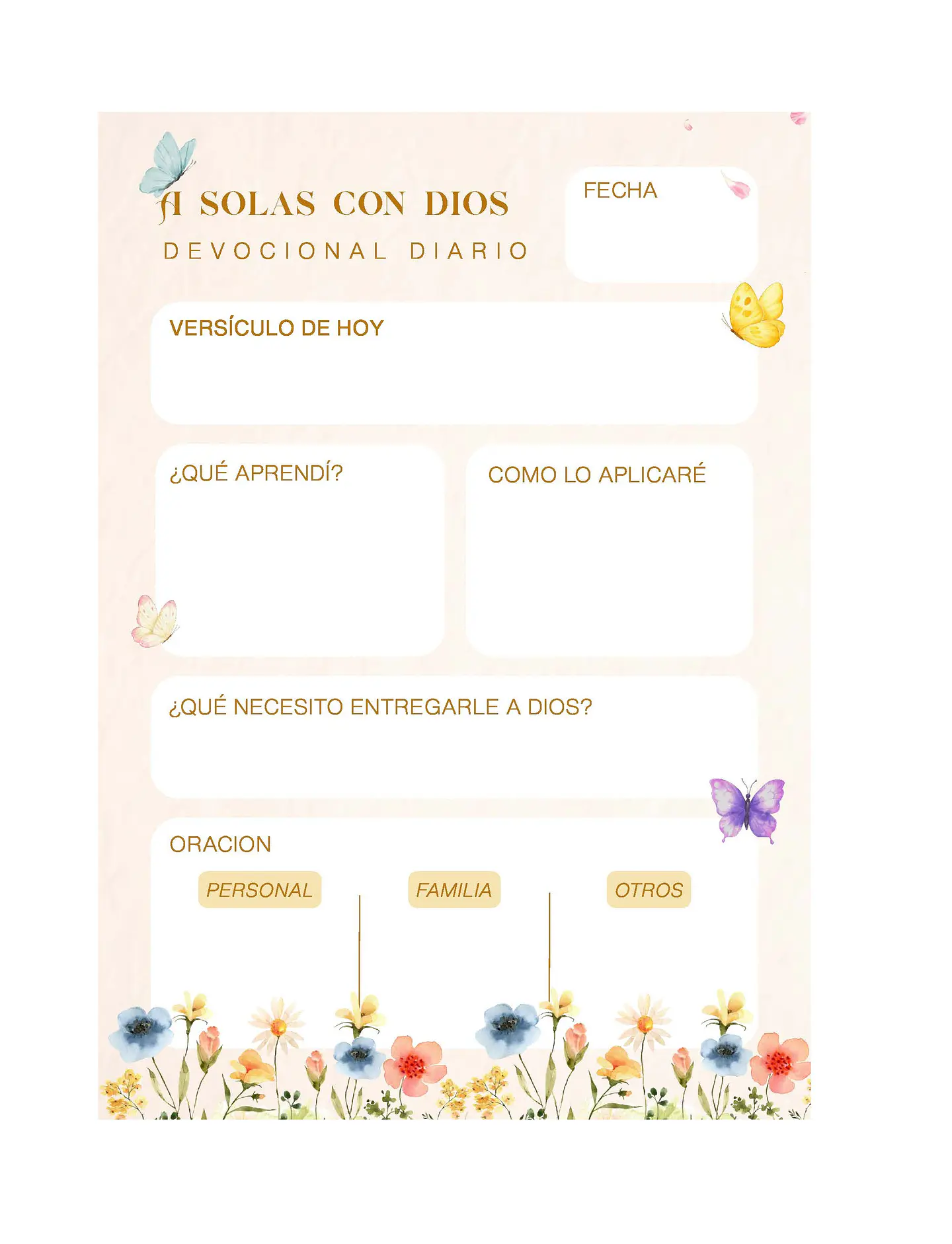 Devocional diario - A solas con Dios 2