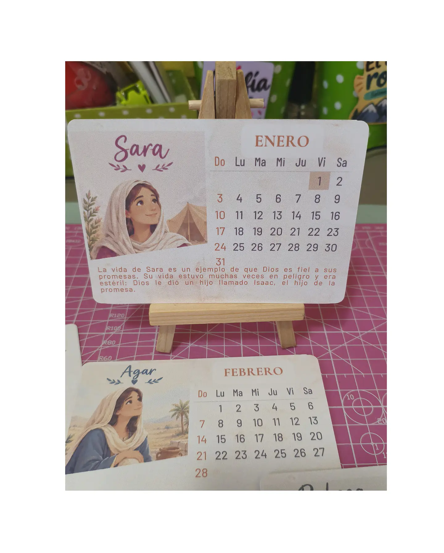 Calendario Mujeres de la Biblia  4