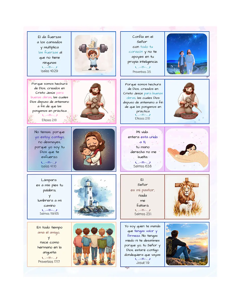 Separadores de Biblia con iman 2