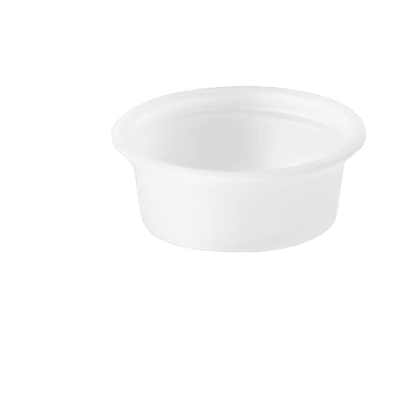 Copa soufle Plastica x100