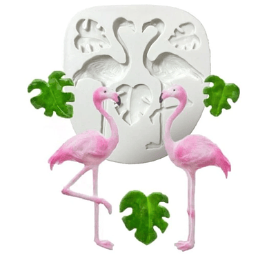 Molde Silicona Flamingo