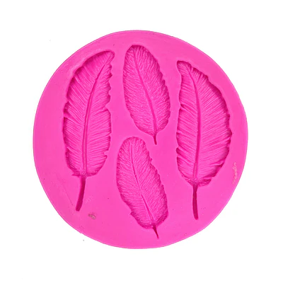 Molde Silicona Hojas