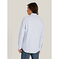 CAMISA TOMMY  CUADRICULADA CELESTE BLANCO - Miniatura 4