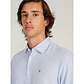 CAMISA TOMMY  CUADRICULADA CELESTE BLANCO - Miniatura 5
