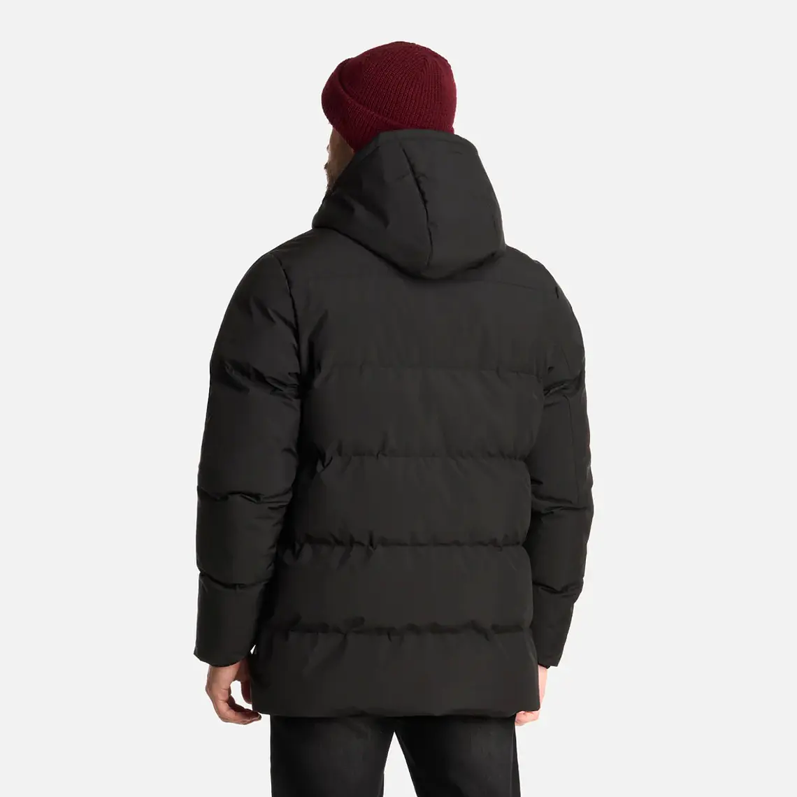 CHAQUETA LARGA LIPPI NEGRA 3