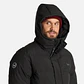 CHAQUETA LARGA LIPPI NEGRA - Miniatura 4