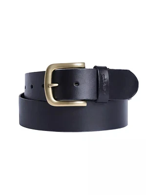 CINTURON DE CUERO LEVIS NEGRO