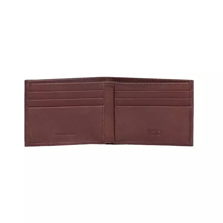 BILLETERA BIFOLD LEVIS CAFE 2