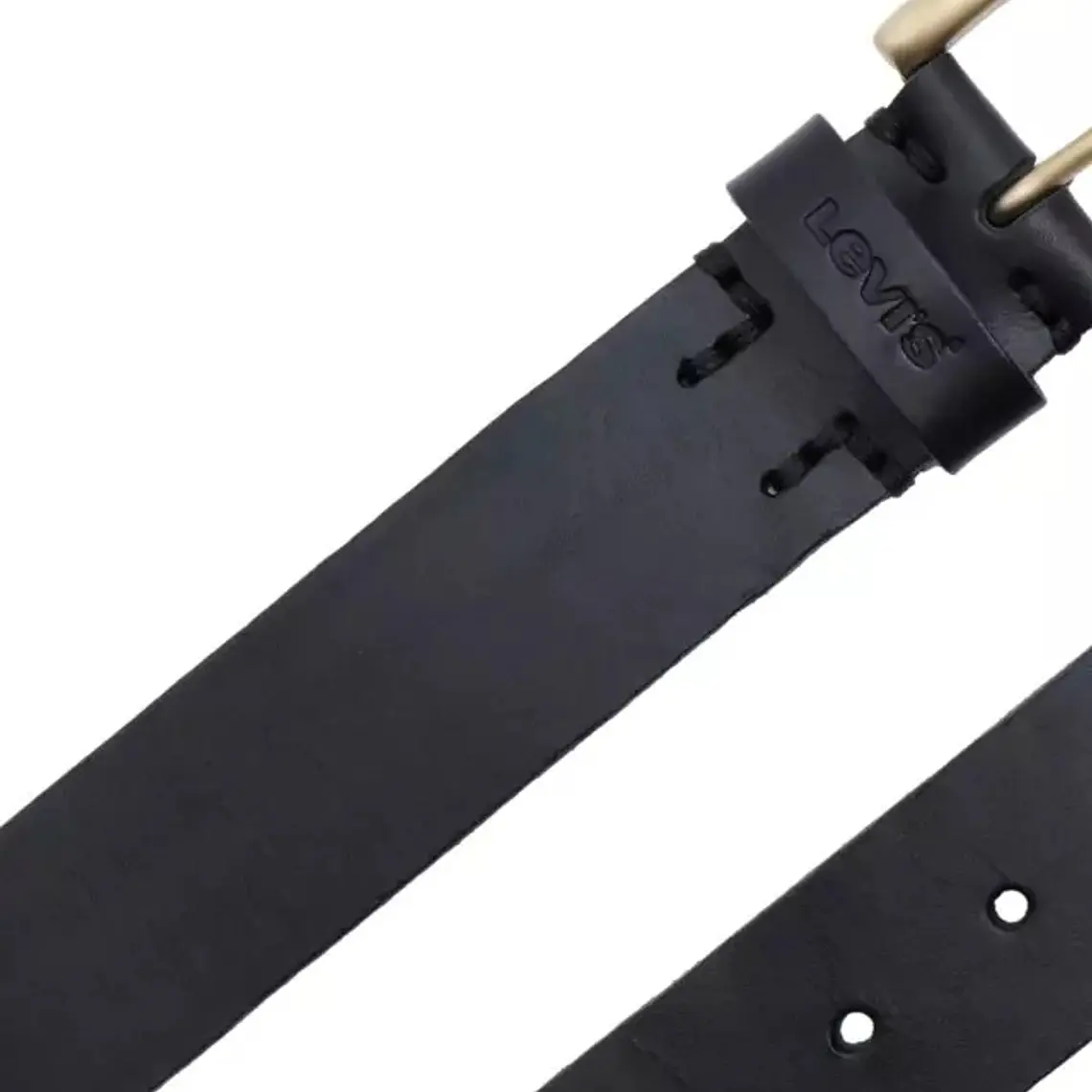 CINTURON DE CUERO LEVIS NEGRO 3