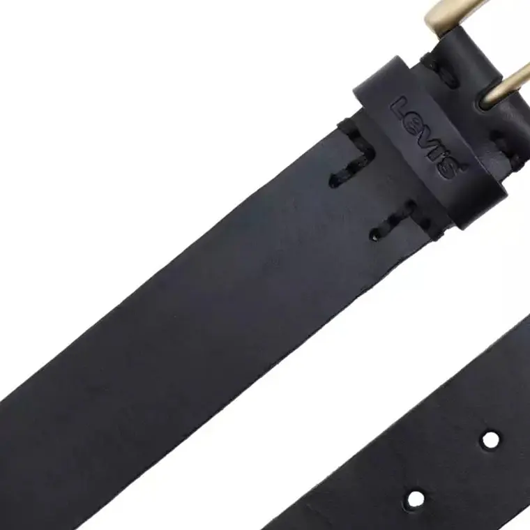 CINTURON DE CUERO LEVIS NEGRO 3