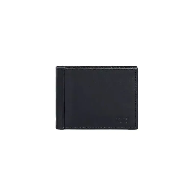 BILLETERA BIFOLD WALLET LEVIS NEGRA  1
