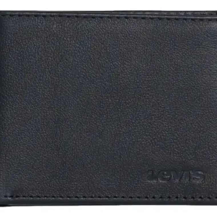 BILLETERA BIFOLD LEVIS NEGRA  1