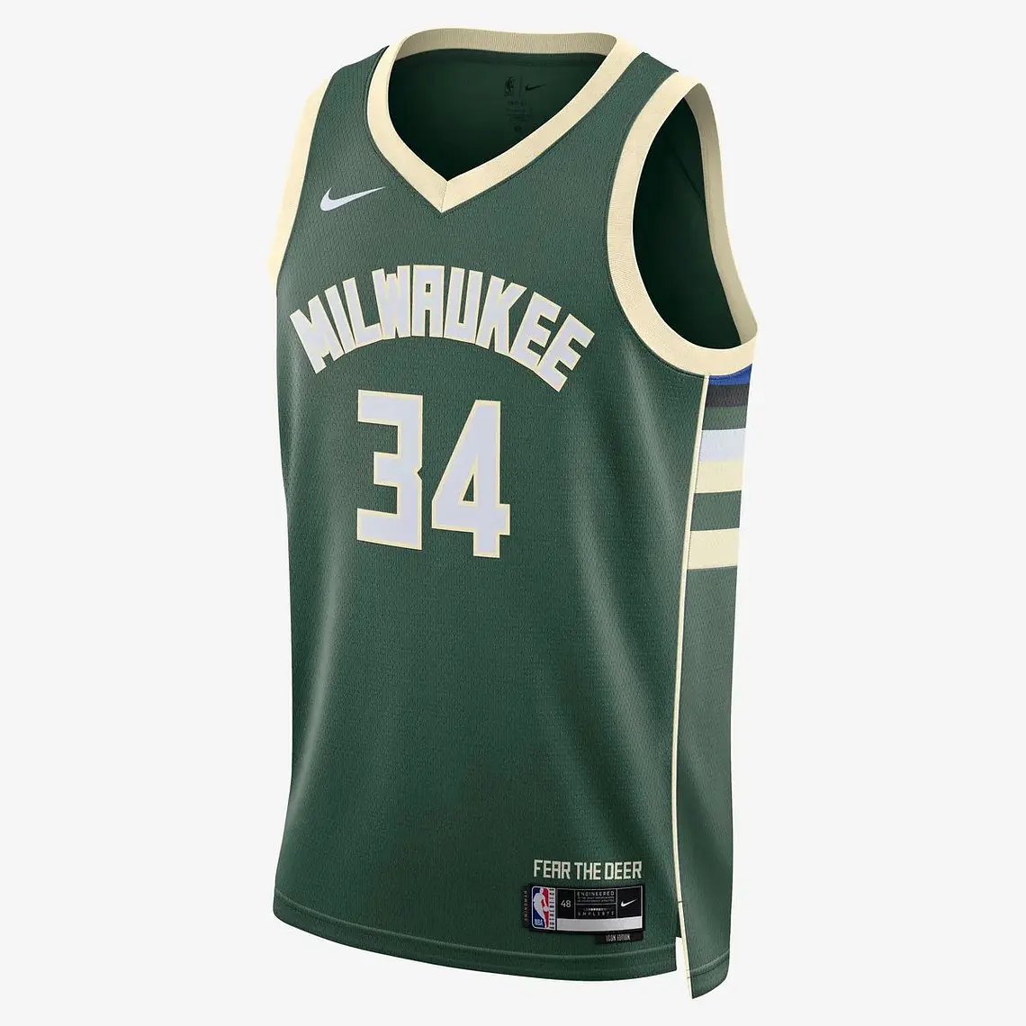 CAMISETA BASKETBALL MILWAUKEE BUCKS  1