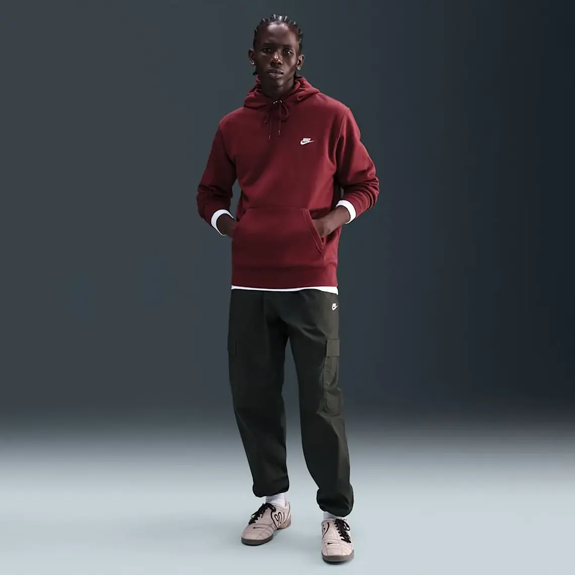 POLERON NIKE CLUB BURDEO 3