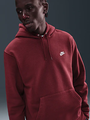 POLERON NIKE CLUB BURDEO