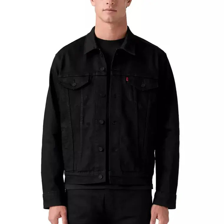CHAQUETA THE TRUCKER JACKET LEVIS NEGRA 1