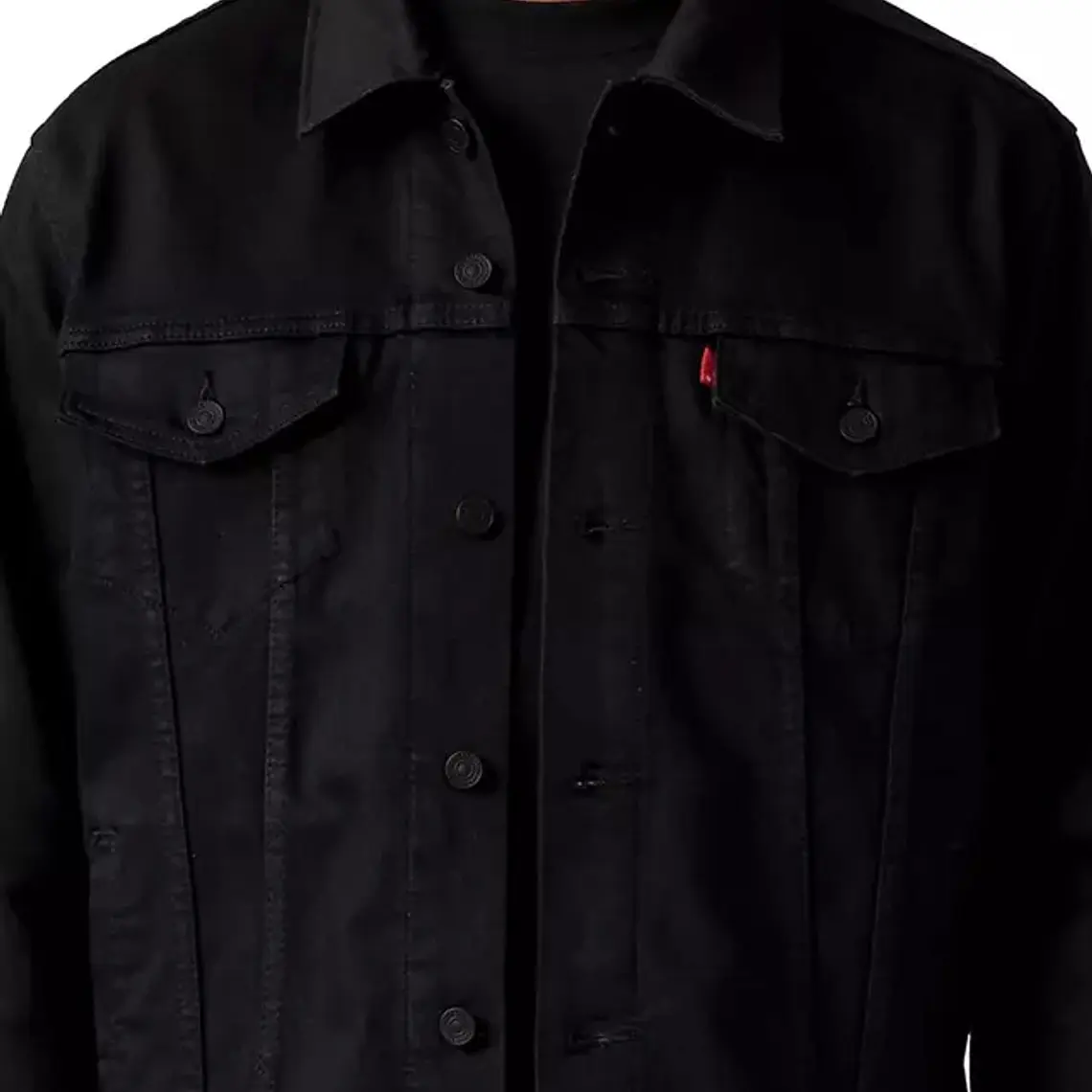 CHAQUETA THE TRUCKER JACKET LEVIS NEGRA 3