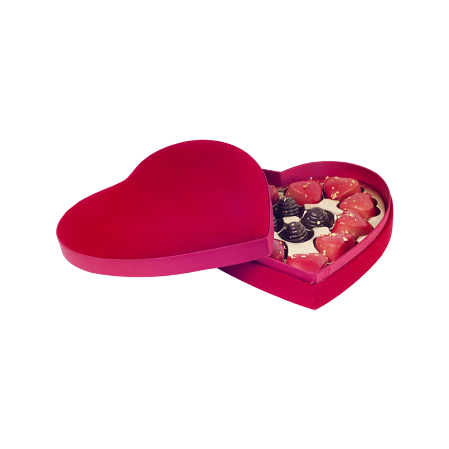 Caja de bombones premium: oro, praliné y miel. 2