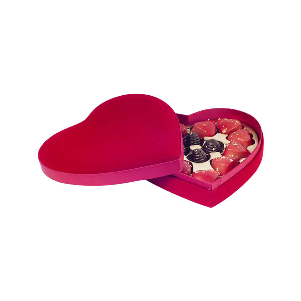 Caja de bombones premium: oro, praliné y miel. 2