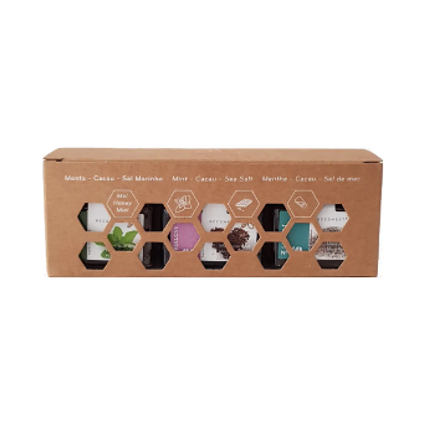 Minipack Néctar Aromatizado BIO (Menta, Chocolate e Flor de sal) 3