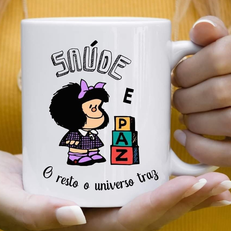 Mafalda porcelain mug 1