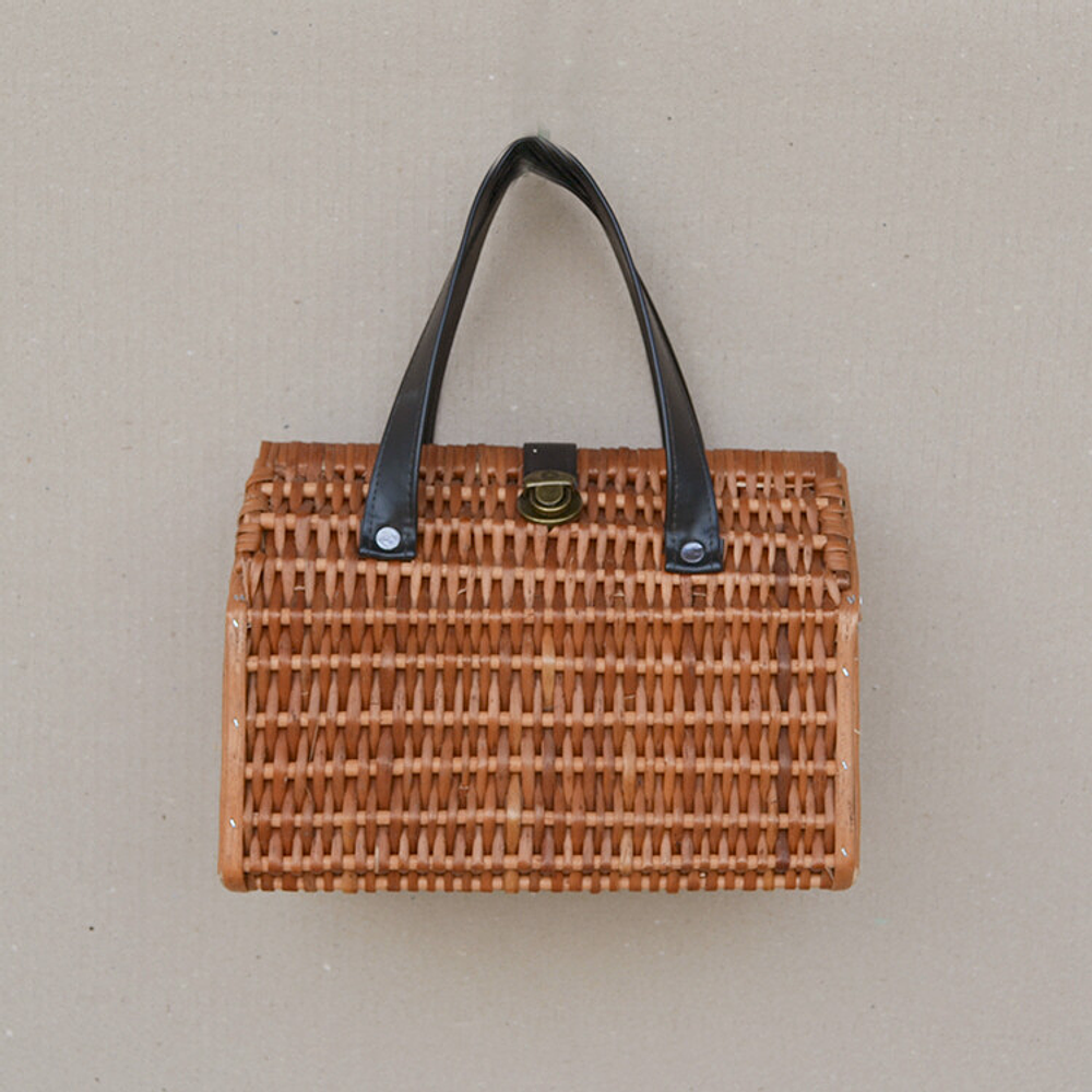Handmade wicker bag