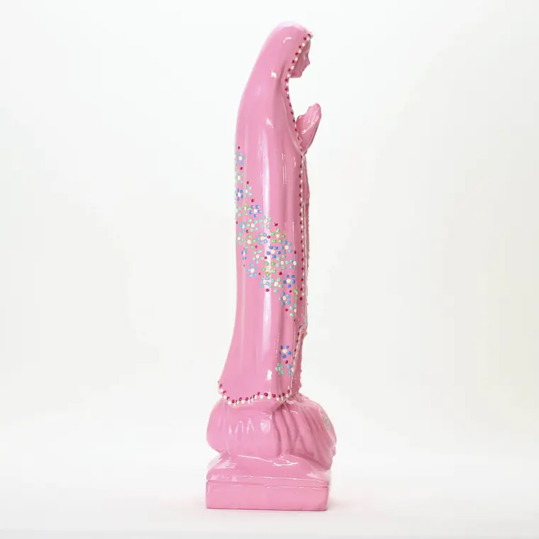 Nuestra Señora pintada a mano, 32 cm 4