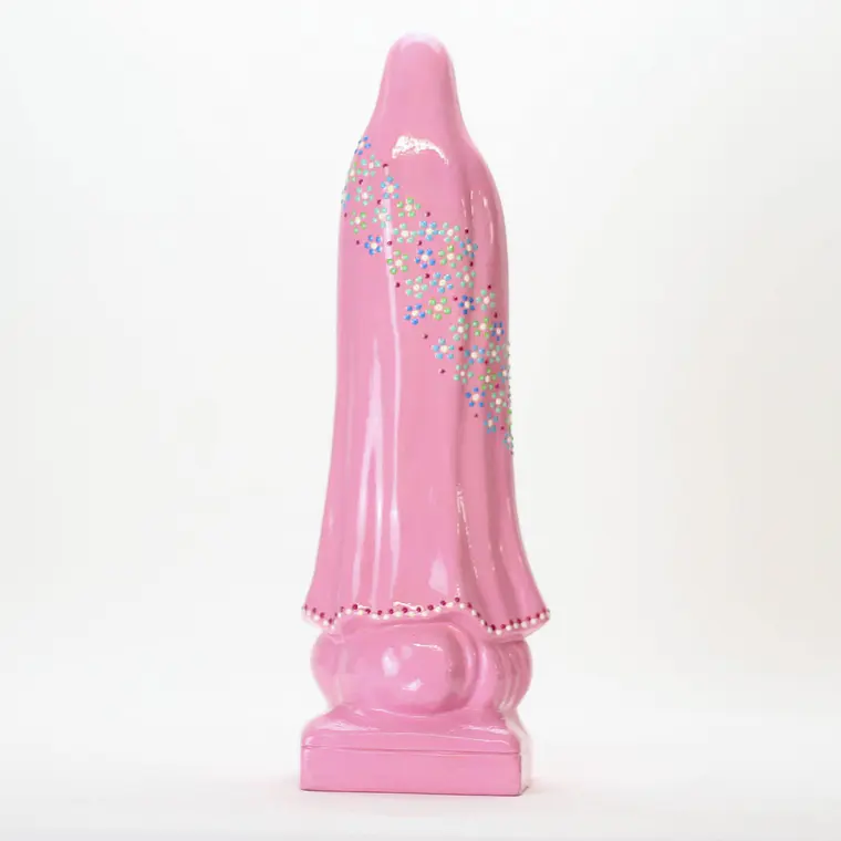Nuestra Señora pintada a mano, 32 cm 2