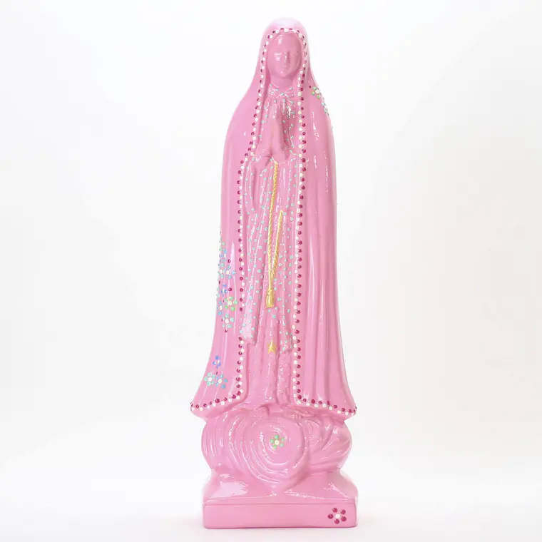 Nuestra Señora pintada a mano, 32 cm 1