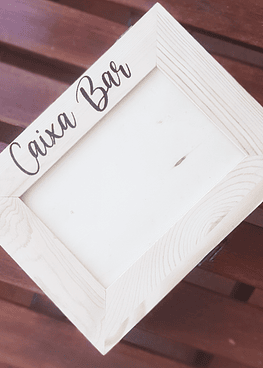 Caja de bar - Caja de madera