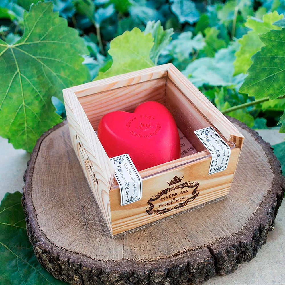 Love Soap - Wooden Box