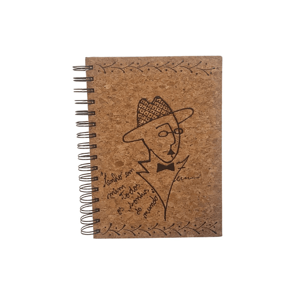 Fernando Pessoa hand-painted notebook