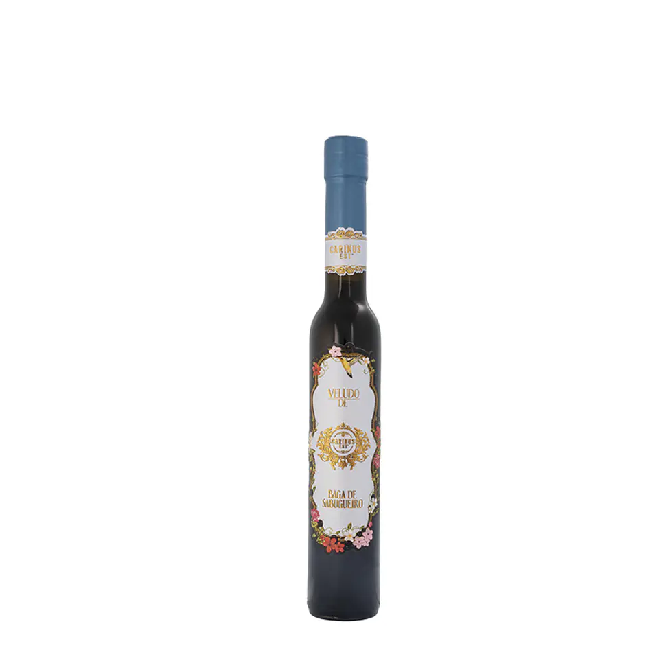 Elderflower liqueur in gift box with bow 2