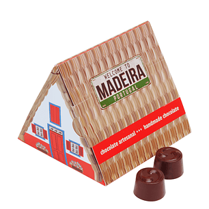 Caixa bombons de maracujá Casa Santana (Madeira)