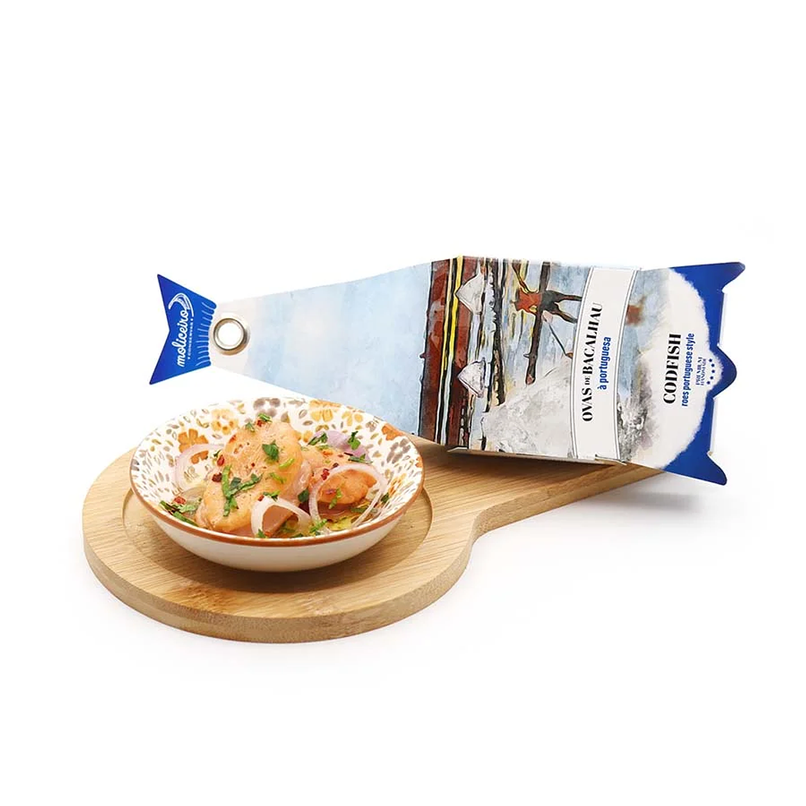 Ovas de bacalhau à portuguesa 1