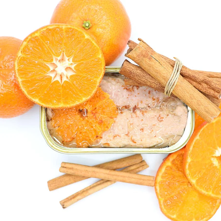 Lomos de atún con naranja y canela en aceite de oliva 3