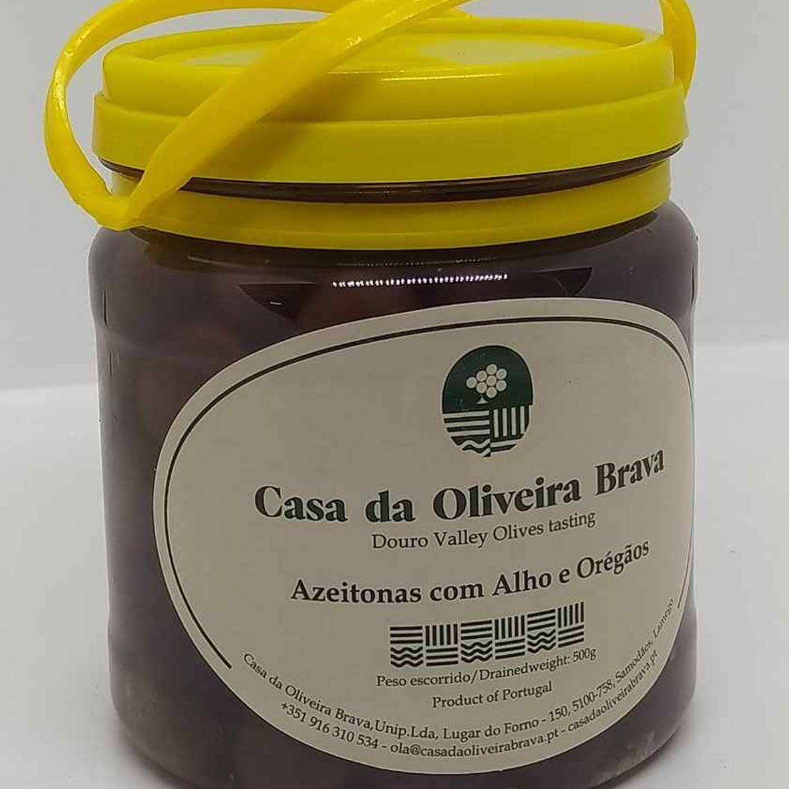 Azeitonas em Azeite Virgem Extra com Alho e Orégãos – 500 g 1
