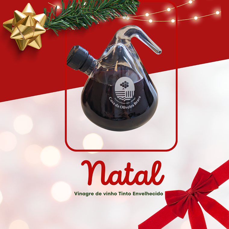 Vinagre de Vinho Tinto Envelhecido – Garrafa Artesanal Ânfora 500ml 1