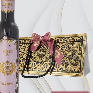 Liqueur artisanale en coffret cadeau avec ruban - 200 ml