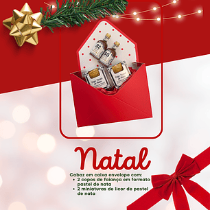 Pastel de Nata (tartelette portugaise à la crème) dans un panier en forme d'enveloppe