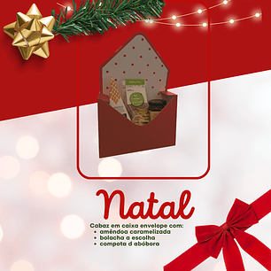 Cabaz bolacha, amêndoa e compota