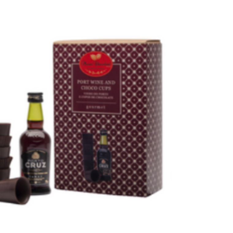 Coffret com Copos de Chocolate + Mini Garrafa 3