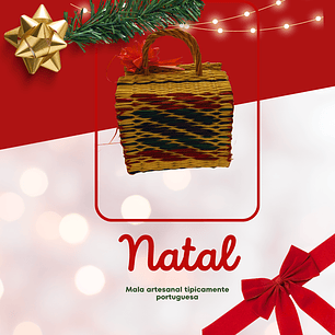 Mala tradicional portuguesa feita à mão