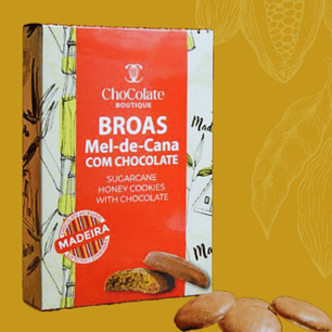 Cornbread with Sugarcane Honey and Chocolate from Madeira Island